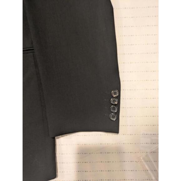 Hugo Boss Suit Jacket Black Wool Einstein Sigma USA Designer Sport 40R - Picture 3 of 10